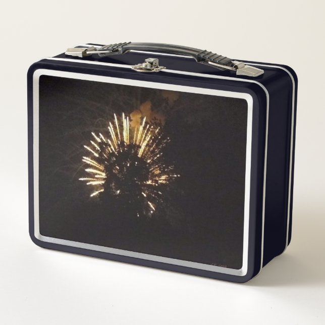 Feuerwerkskörper 10 schwarze Lunchbox (Vorderseite)