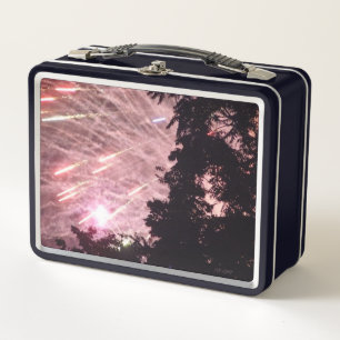 Feuerwerkskörper 17 schwarze Lunchbox