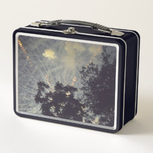 Feuerwerkskörper 19 schwarze Lunchbox