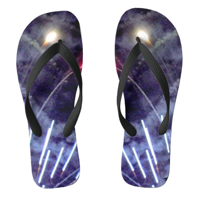 Feuerwerkskörper 1 breite Flip-Flops Flip Flops (Fußbett)