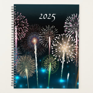 Feuerwerkskörper 2025 - Neues Jahr Planer
