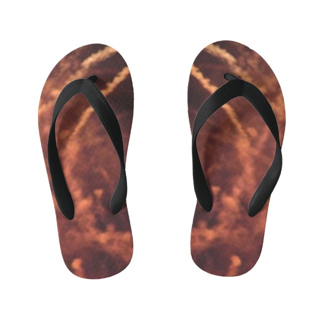 Feuerwerkskörper 20 Kleinkinder-Flip-Flops Kinderbadesandalen (Fußbett)