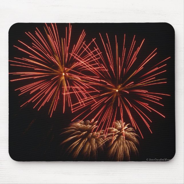 Feuerwerkskörper 3 mousepad (Vorne)