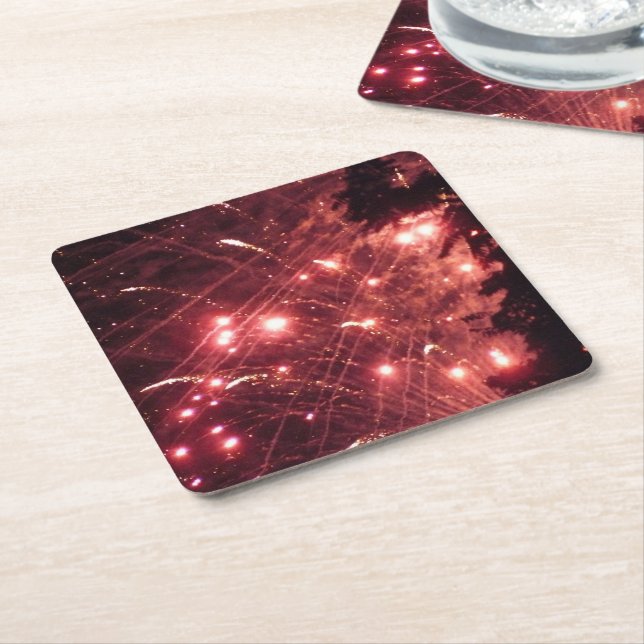 Feuerwerkskörper 3 Untersetzer (angewinkelt)