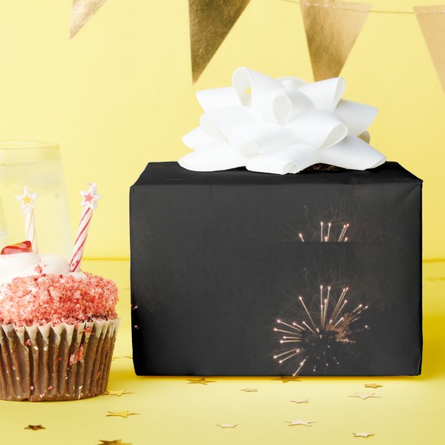 Feuerwerkskörper 5 glänzendes Packpapier (Geburtstagsparty)