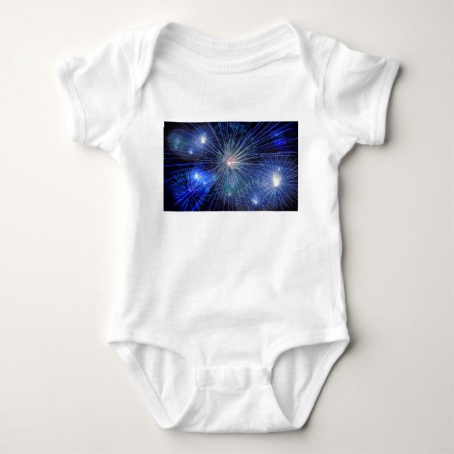 Feuerwerkskörper Baby Strampler (Vorderseite)
