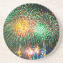 Feuerwerkskörper Japan Festival Getränkeuntersetzer