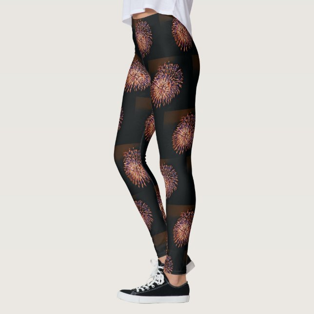 Feuerwerkskörper Leggings (Links)