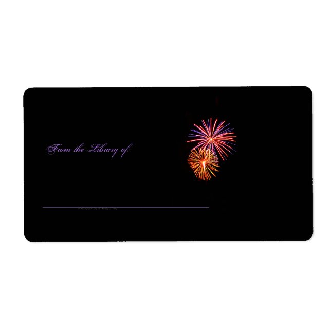 Feuerwerkskörper P3621, Book Label (Vorne)