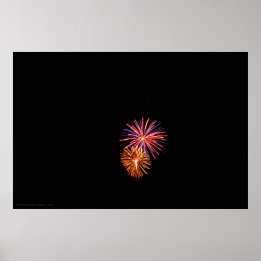 Feuerwerkskörper P3621 Print Poster