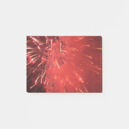 Feuerwerkskörper Post-it Klebezettel