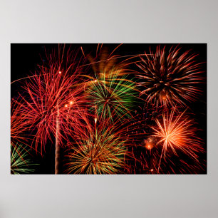 Feuerwerkskörper Poster
