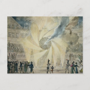 Feuerwerkskörper Postkarte