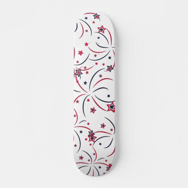 Feuerwerkskörper Skateboard (Vorne)