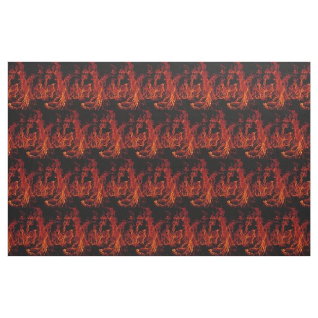Feuerwerkskörper Stoff (Fat Quarter (45,7 x 55,9 cm))