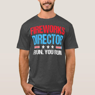 FEUERWERKSLEITER 4. Juli-Feier-Geschenk T-Shirt