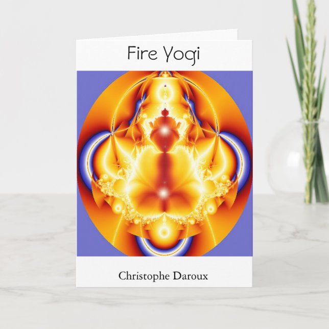 FeuerYogi Karte (Vorderseite)