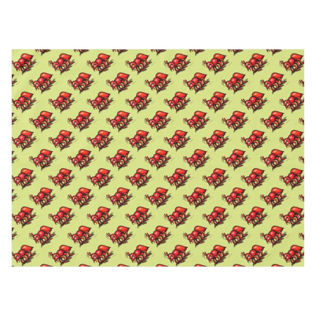 Feuerzangen Tischdecke (Vorderseite (Horizontal))