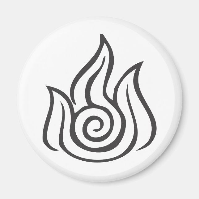 Feuerzeichen Magnet (Vorne)