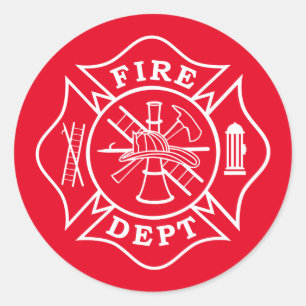Feuerzeug-Rundaufkleber aus Malta, glänzend Runder Aufkleber