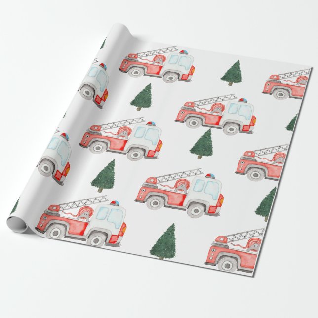 Feuerzeug und Weihnachtsbaumumschlagpapier Geschenkpapier (Ungerollt)