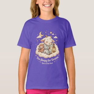 Feuerziege 2027 Kinder T-Shirt Lunar Neujahr Chine