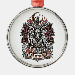 Feuerziege 2027 Mondneujahrs-Ornament feiern Ornament Aus Metall