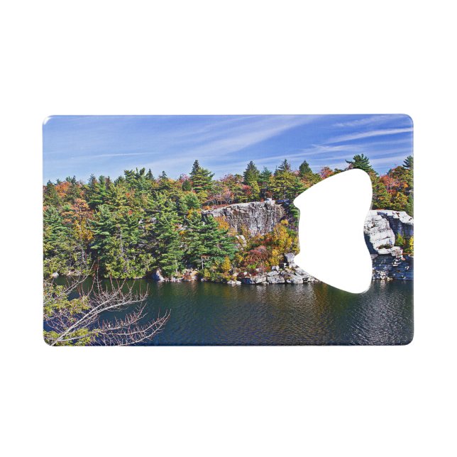 Feuillage d'automne autour de lac Minnewaska (Devant (Horizontal))