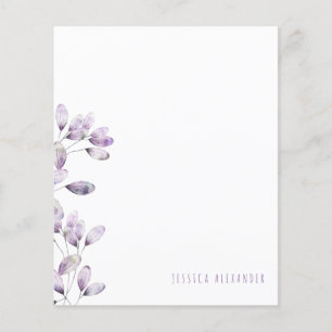 Feuillage de papier de police moderne Papier perso