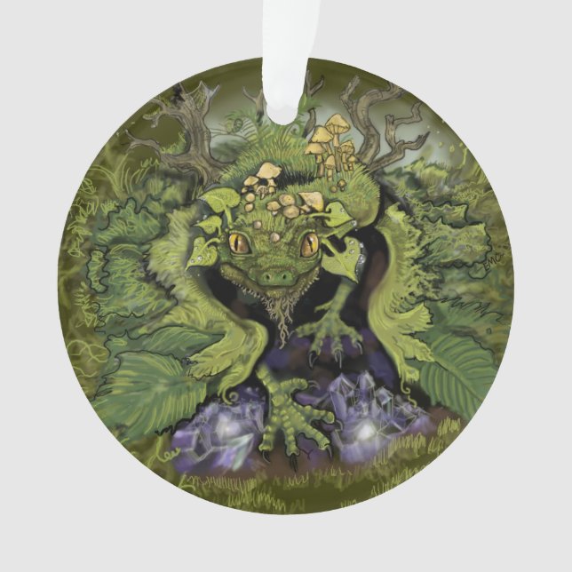 Feuillage forestier Dragon~magnet (devant)