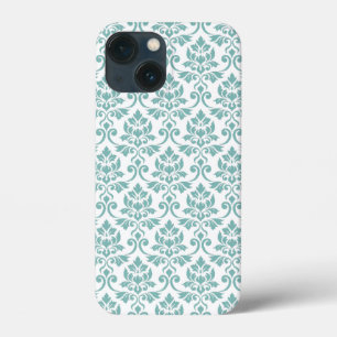 Feuille Damask Aquamarines Muster Case-Mate iPhone Hülle