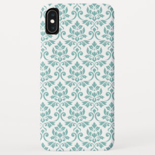 Feuille Damask Aquamarines Muster Case-Mate iPhone Hülle