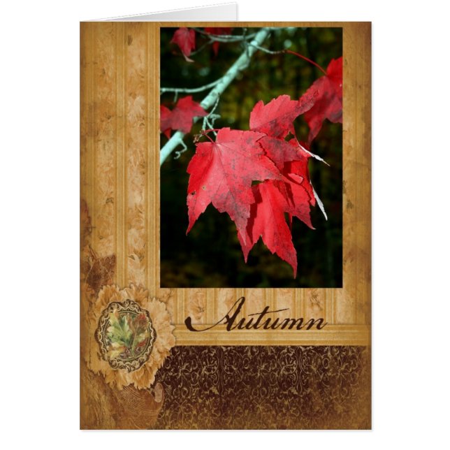 Feuille d'automne (Devant)