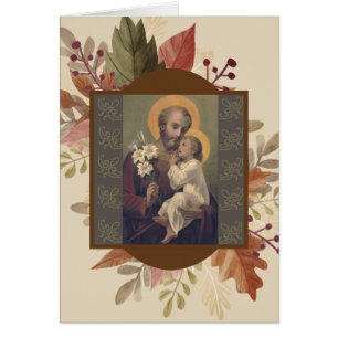 Feuille de Jésus de bébé de St Joseph