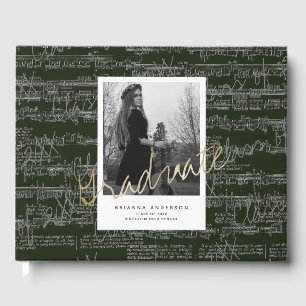 Feuille de musique Script Green Graduation Livre d