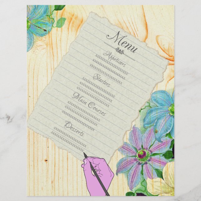 Feuille de papier (Devant)