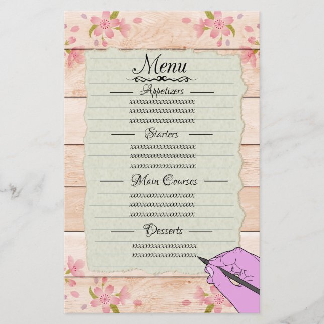 Feuille de papier (Devant)