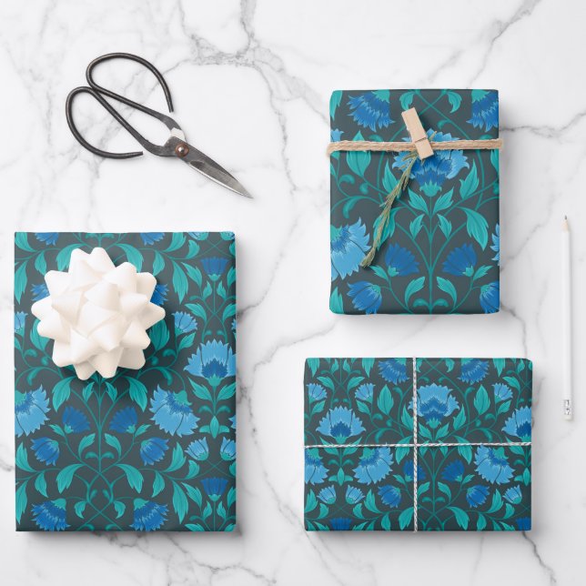 Feuille De Papier Cadeau С motif (Recto)