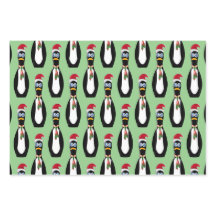 3 Pingouins amusants Noël