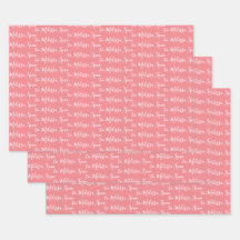 À votre nom Écriture manuscrite moderne rose