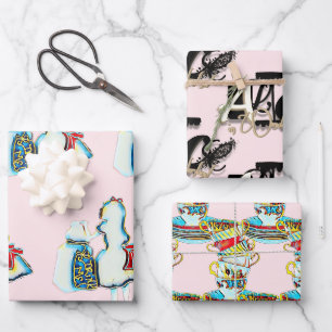 Feuille De Papier Cadeau Alice au pays des merveilles