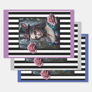 Feuille De Papier Cadeau Alice au pays des merveilles