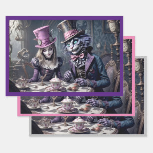 Feuille De Papier Cadeau Alice au pays des merveilles