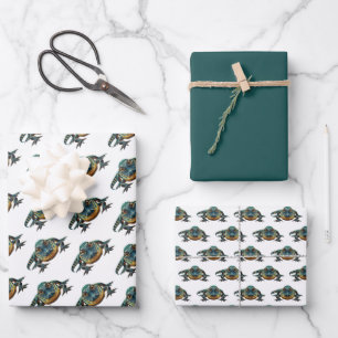 Feuille De Papier Cadeau Alligator