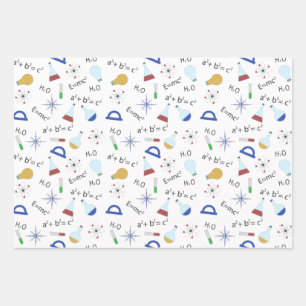 Feuille De Papier Cadeau Amateur de science