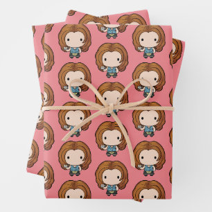 Feuille De Papier Cadeau AMIS™   Rachel Chibi