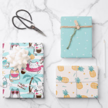 Ananas au chat en été mignon