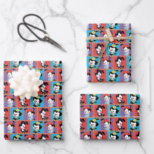 Feuille De Papier Cadeau Animaniacs   Yakko, Dot, & Wakko Panel Graphic