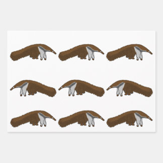 Feuille De Papier Cadeau Anteater wrapppaper