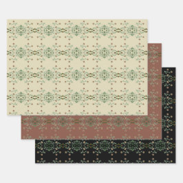 Feuille De Papier Cadeau Appartement élégant et élégant
